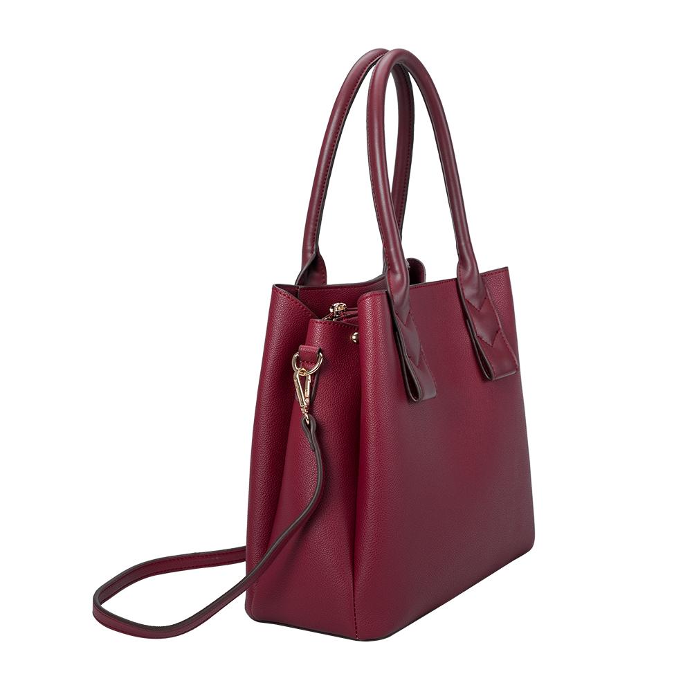 Alma Burgundy Shoulder Bag
