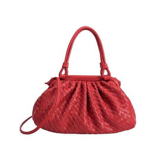 Ellise Red Top Handle Bag