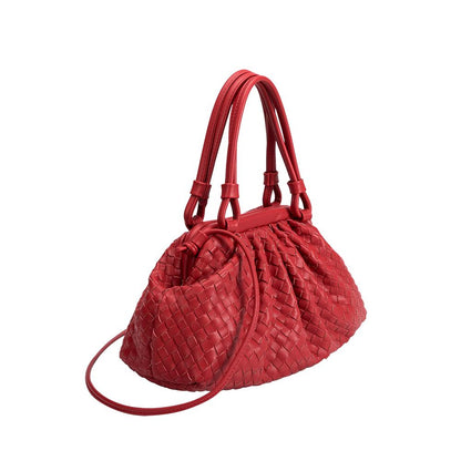 Ellise Red Top Handle Bag